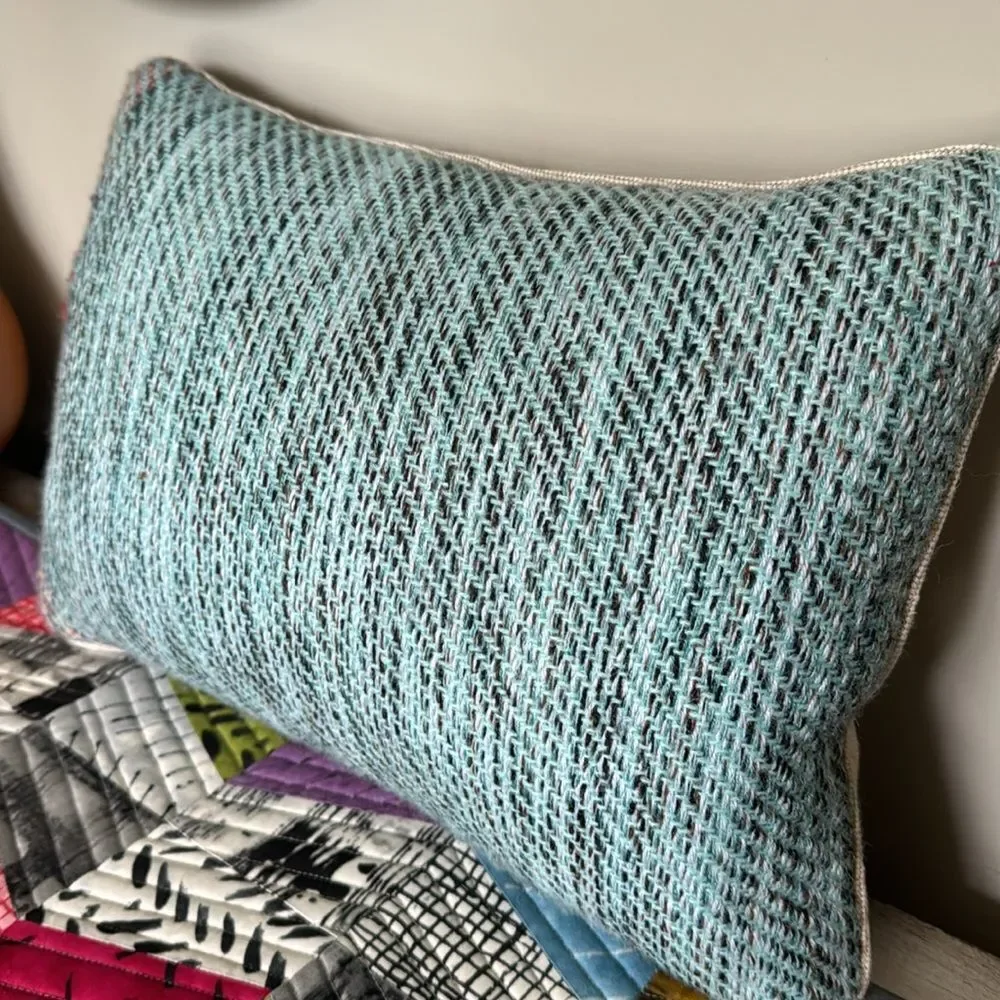 Janell Wysock Pillow Hand Loomed Down Filled